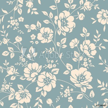 Bild på Seamless floral pattern